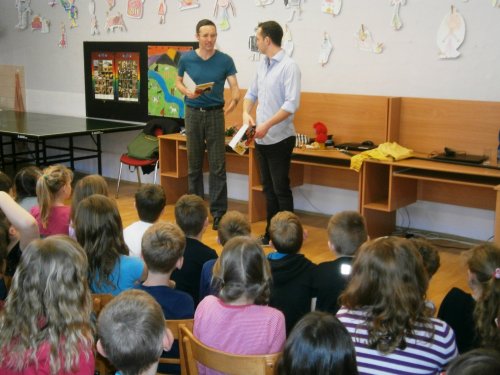 Scénické čtení herci Slováckého divadla
