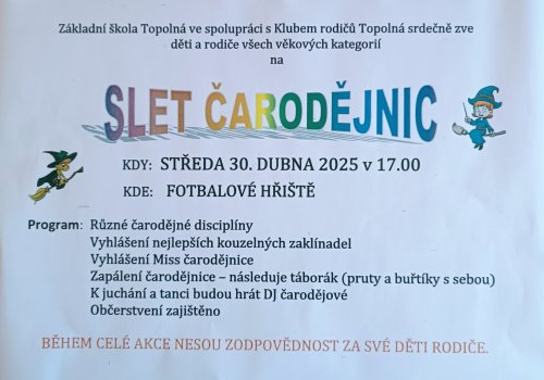 SLET ČARODĚJNIC